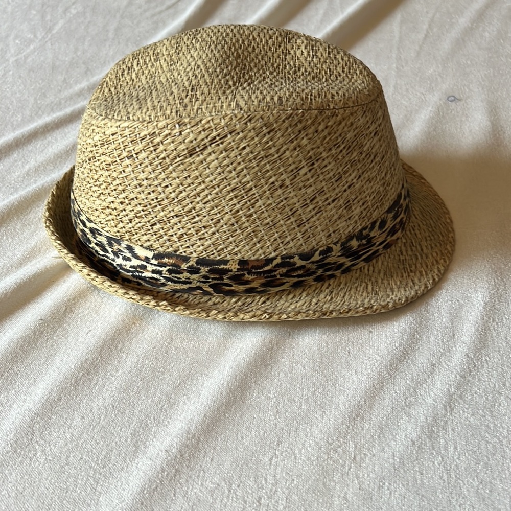Women's straw fedora - Picture 2 of 4